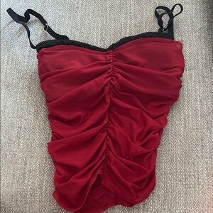 Edikted Scarlet Ruched Camisole